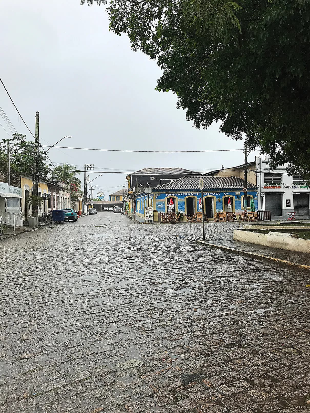 Chuva, pedal e história