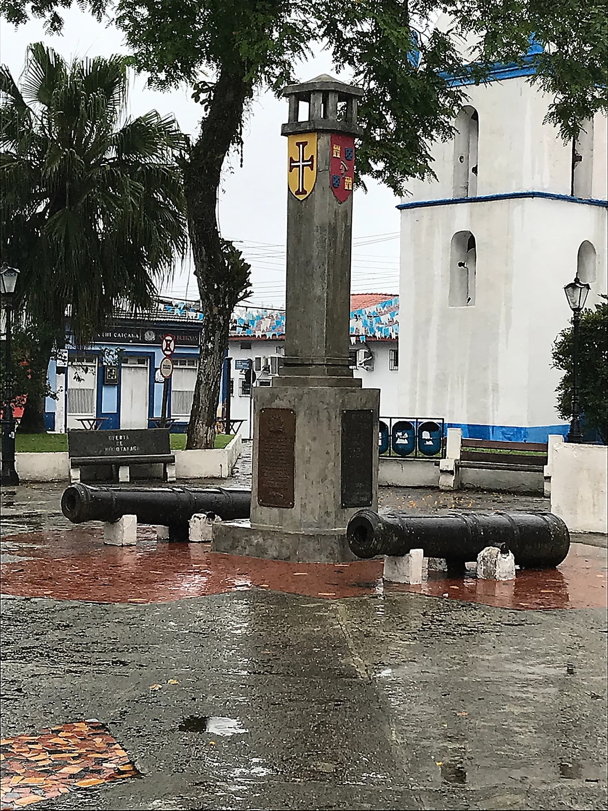 Chuva, pedal e história
