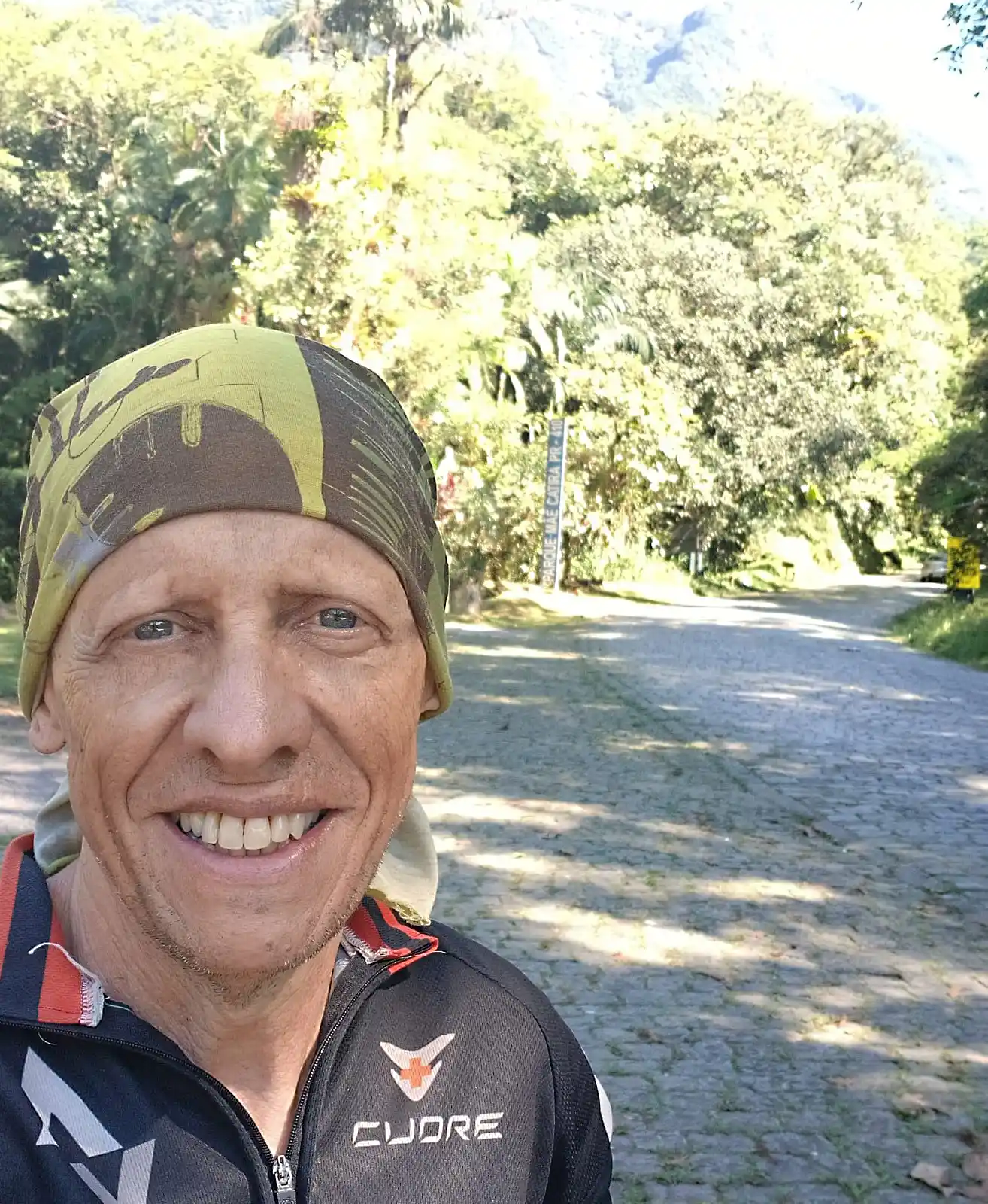 Uma das serras mais belas que pedalei