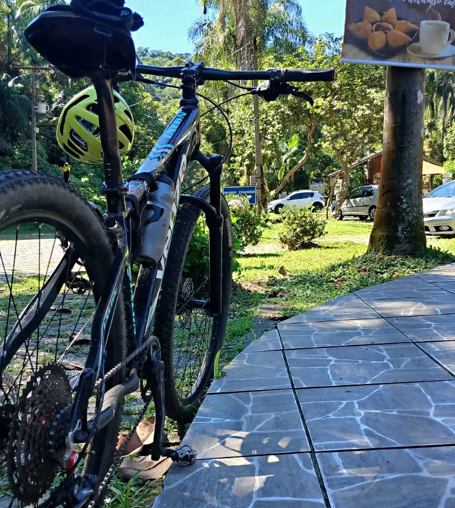 Uma das serras mais belas que pedalei