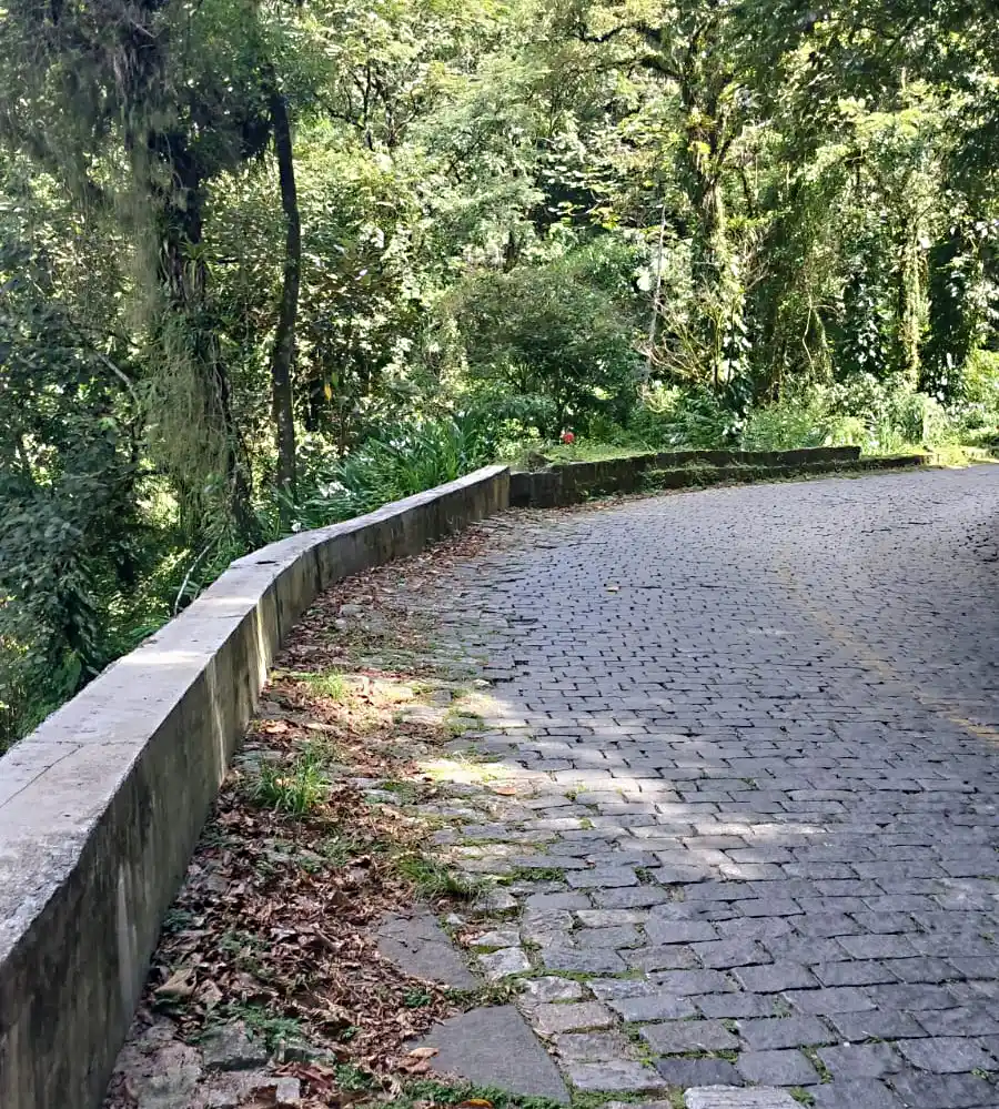Uma das serras mais belas que pedalei